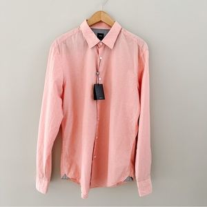 NWT Hugo Boss Slim Fit Tailored Dress Shirt